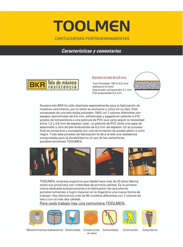 Imagen 6 de 7 de Porta Sacacorchos Barremigas Para Mozo Toolmen T44 4 Divisio