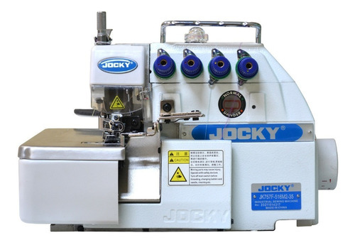 Imagen 1 de 10 de Overlock 5 Hilos Con Motor De Clutch Jocky Jk757f-516m2-35