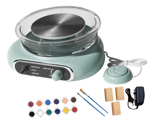 Mini Kit De Torno De Cerámica, Máquina Para Hacer Verde