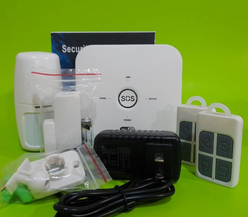 Alarma Inalámbrica Ava Wifi Gsm 4g 24 Zonas 85 Db 12 Voltios