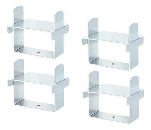 Kit De 4 Abrazaderas De Ballesta De 2,5 Pulgadas Para Plata