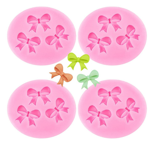 4 minimoldes para fondant en forma de arco, moldes De Fondant