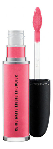 Labial Retro Matte Liquid Lipcolour Color Rose