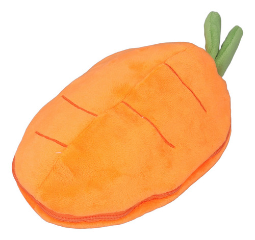 Cojín De Peluche Reversible Con Forma De Conejito De Zanahor