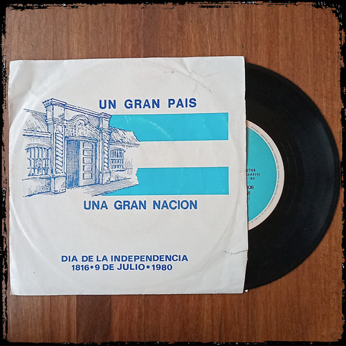 Ana Mattioli - Un Gran Pais  - Arg  Antartida Vinilo Single