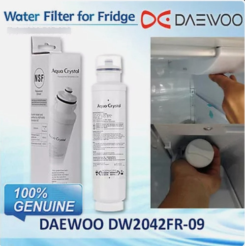 Filtro De Agua Nevera Daewoo Dw2042fr-09 Dispensador