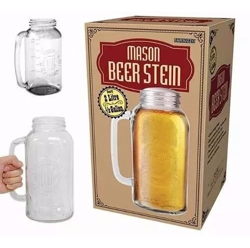 Tarro Mason Jar Beer Stein