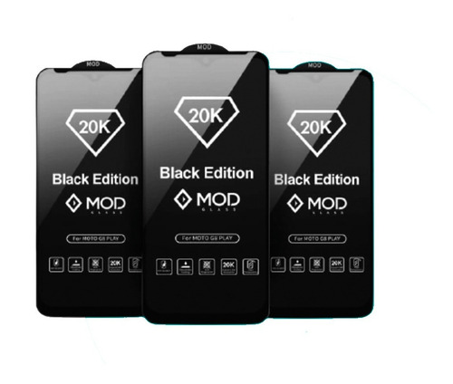 Mica Premium Black Edition 20k Para Motorola G31/ G51 