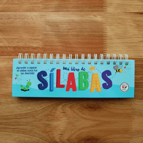 Mi Libro De Sílabas - Juego Montessori Para Niños Lakalumba