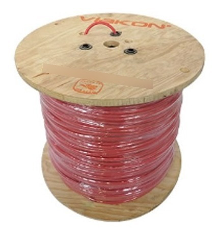 Cable Fotovoltaico Pv Rojo Xlpe 500m 12awg 2000v Viakon