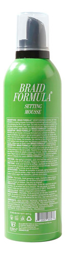 Mousse Fixação Ebin Hidratante E Brilho 345ml Oliva