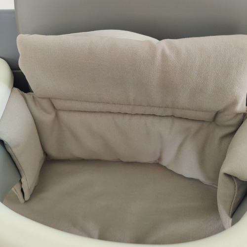 Papu Baby Cojín Para Silla Alta/asiento Elevado Ergonómico Color Gris
