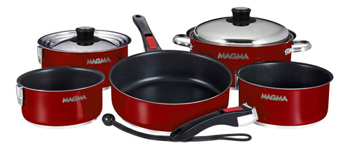 Magma Productos A10-366-mr-2-in Gourmet Nesting 10 Piezas