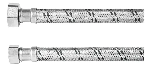 comprar Manguera Para Boiler Acero Inox 1\u002F2'x3\u002F4' 120 Cm Foset 47425