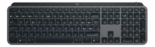 Teclado Bluetooth Logitech Master Mx Keys S Retroiluminado Color del teclado Grafito