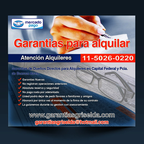 Garantias Propietaria De Caba Para Alquileres 1150260220  