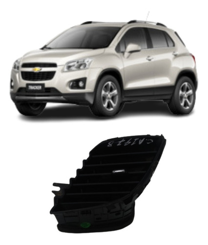 Difusor De Ar Lateral Esquerdo Chevrolet Tracker 