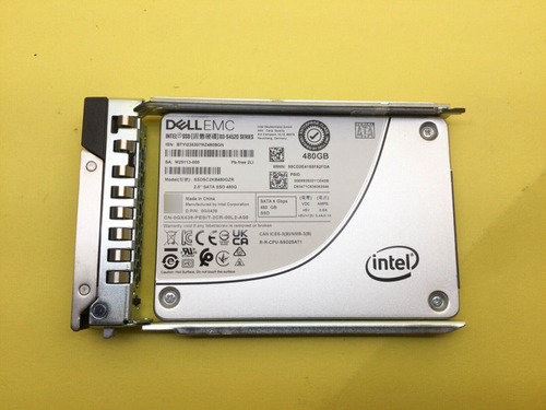 Gx439 Dell Intel D3-s4520 480gb Sata 6gbps 2.5'' Ssd 0gx Ddc