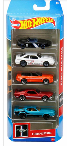 Pack 5 Autos Hotwheels Ford Munstag