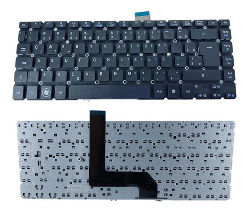 Teclado Para Notebook Acer Aspire M5-481t-6417 No Compatível