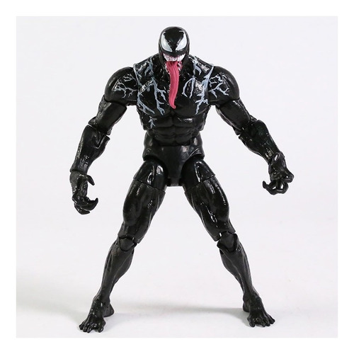 Figura De Acción Marvel Legends Série Spider-man 18cm Venom