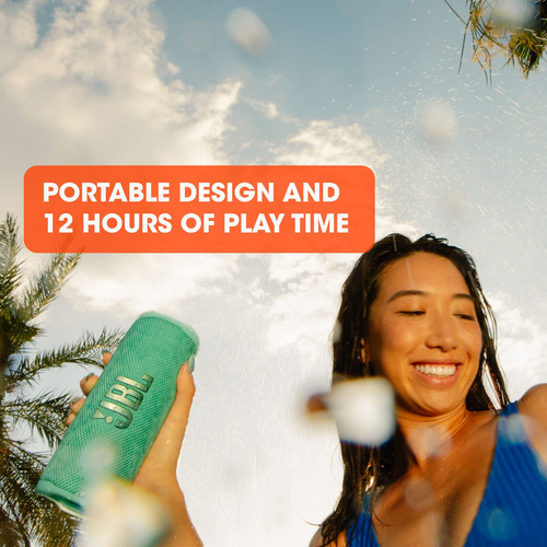 Altavoz Bluetooth Jbl Flip 6 Portátil Resistente Al Agua Roj