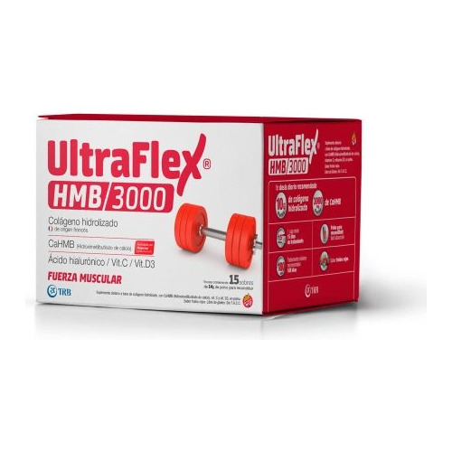 Suplemento Ultraflex Hmb/3000 Sobres X 15 Und