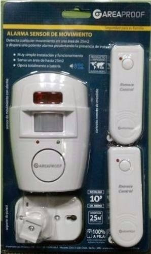 Alarma Domiciliaria Inalambrica Con Sensor Movimiento Casa