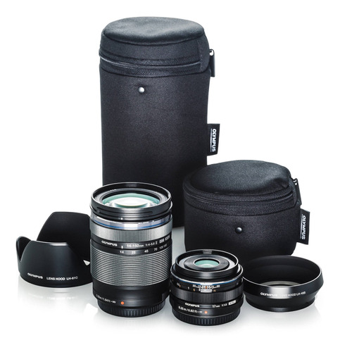 Olympus Travel Lente Kit With 14-150mm F/4-5.6 And 17mm F/1.