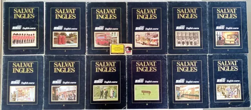 Salvat Inglés - Curso Bilingüe - 12 Tomos - Bbc - 1979 (Usado)