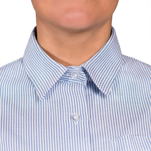 Imagen 4 de 6 de Blusa Formal Manga Larga