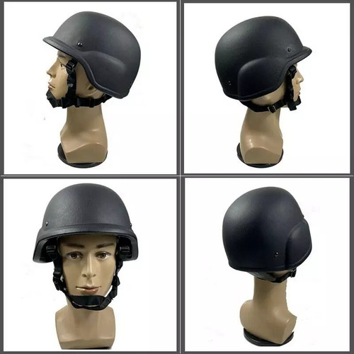 Casco Balístico Kevlar Nivel 3a Pasgt