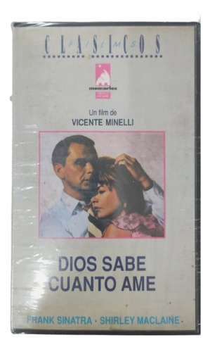 Dios Sabe Cuanto Te Amé Frank Sinatra Vhs Original 