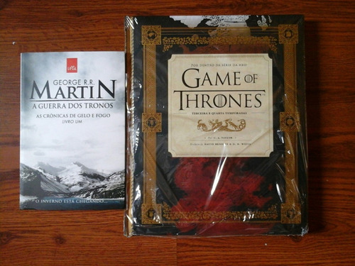 02 Livros Guia Hbo Game Of Thrones + A Guerra Dos Tronos