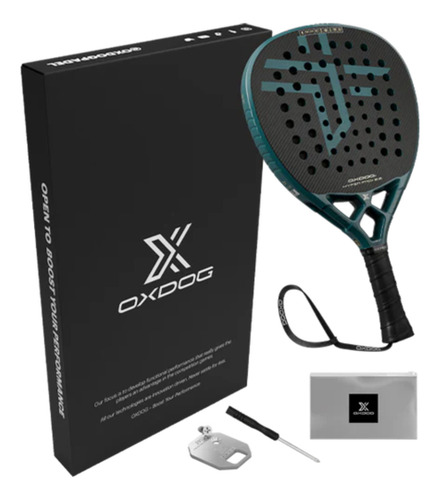 Pala De Pádel Oxdog Hyper Pro+ 2.0 Color Negro