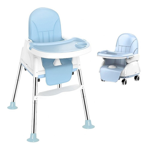 Silla De Bebe Comer Portatil Con Ruedas Kinder Bebesit