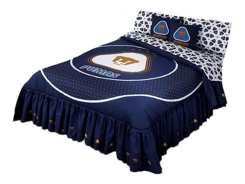 Colcha Competition Linens Pumas, Golden State Warriors Twin Bedding Set