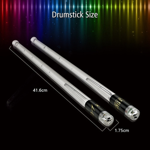 Baquetas Com Iluminação Led, Baquetas De 15 Cores