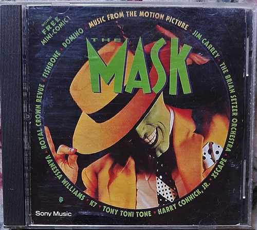 The Mask Cd Soundtrack Y Comic Sony Music 1994