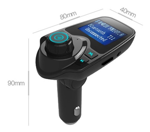 Imagem 2 de 10 de Conector Veicular Bluetooth Celular Mp3 1a. Linha