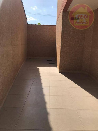 Sobrado Com 2 Dormitórios À Venda, 109 M² Por R$ 340.000 - Aviação - Praia Grande/sp - So0619