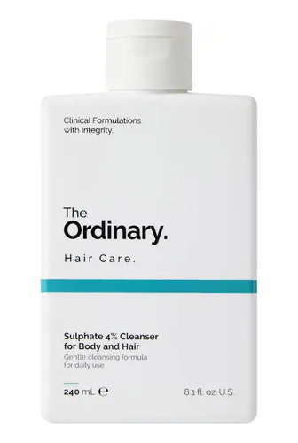 The Ordinary Sulphate 4% Shampoo Cleanser 240ml