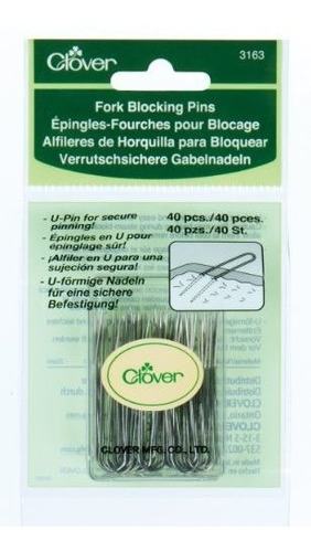 Clover 3163 Tenedor De Bloqueo 40 Contador De U-pins, 1-3 / 