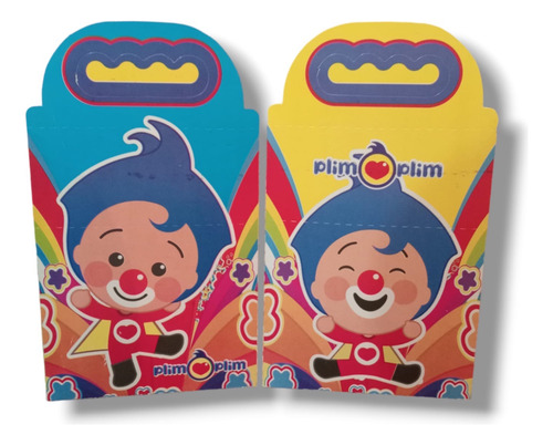 Labubu Kit Fiestas De Cumpleaños Cajas+vasos+platos 50p Plim Plim Plim Plim Plim Plim