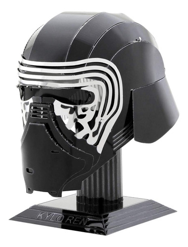 Fascinations Kit De Modelo De Metal 3d De Casco Kylo Ren Met