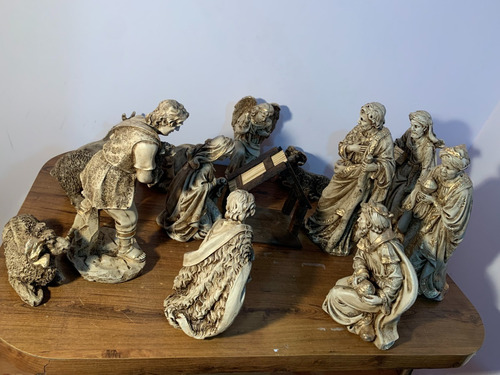 Imagen 2 de 2 de Nacimiento De Cerámica 14 Piezas
