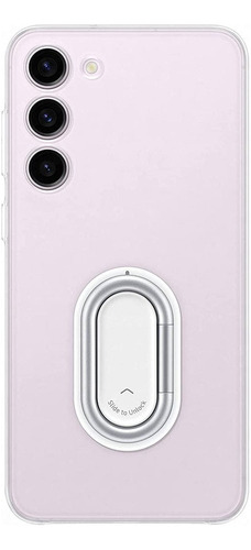 Imagen 5 de 8 de Samsung Clear Gadget Case Original Para Galaxy S23 Plus