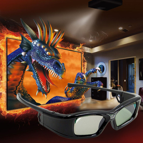Gafas 3d Spectacles, Proyectores 3d Full Sharp Active Hd