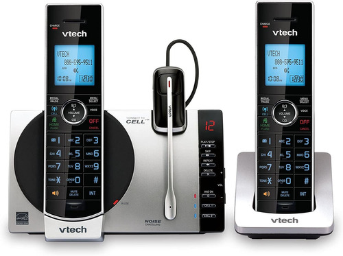 Teléfonos Inalámbricos Vtech, Bluetooth, Audífonos, 2 Piez