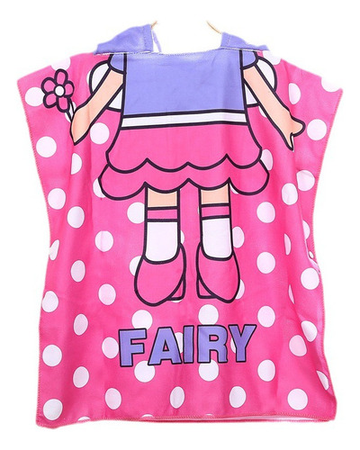 Ff Toalla Baño For Niños Con Estampado Dibujos Animados